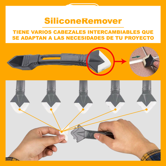REMOVEDOR DE SILICONA 5 EN 1