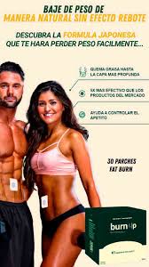 JAPONES BURN UP X 30 PARCHES DE ADELGAZA