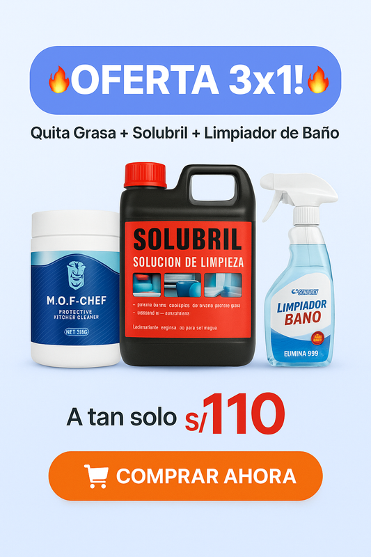 COMBO LIMPIEZA , 3 PODEROS PRODUCTOS